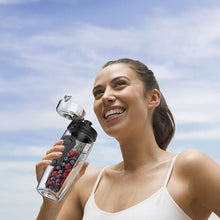 Load image into Gallery viewer, 32 oz (1L) Pop-top Infuser Tritan PBA-free Water Bottle