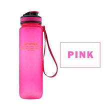 Load image into Gallery viewer, UZSPACE Water Bottle 22oz/650ml 34oz/1L Capacity PBA-Free Plastic