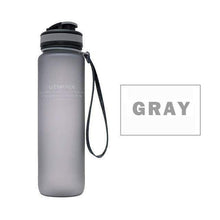 Load image into Gallery viewer, UZSPACE Water Bottle 22oz/650ml 34oz/1L Capacity PBA-Free Plastic