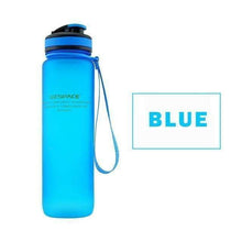 Load image into Gallery viewer, UZSPACE Water Bottle 22oz/650ml 34oz/1L Capacity PBA-Free Plastic