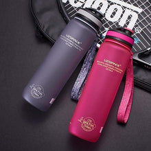 Load image into Gallery viewer, UZSPACE Water Bottle 22oz/650ml 34oz/1L Capacity PBA-Free Plastic