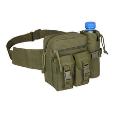 Load image into Gallery viewer, Outdoor Hip Pack for Water Bottle - Military Tactical Bag Waterproof Camping Hiking Pouch