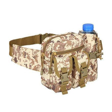 Load image into Gallery viewer, Outdoor Hip Pack for Water Bottle - Military Tactical Bag Waterproof Camping Hiking Pouch