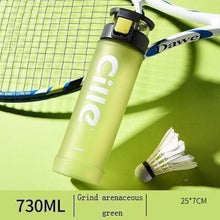 Load image into Gallery viewer, CILLE - NEW STYLE - Athletic Sports Water Bottle PBA-free Plastic - 730ML Pop-top Leak Proof Lid