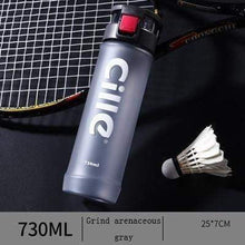 Load image into Gallery viewer, CILLE - NEW STYLE - Athletic Sports Water Bottle PBA-free Plastic - 730ML Pop-top Leak Proof Lid