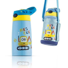 Load image into Gallery viewer, Kids Stainless Steel Double Wall Vacuum Insulated Sippy Cup  w Silicone Straw