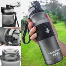 Load image into Gallery viewer, Sport Water Bottle BPA FREE Plastic Direct Drinking Flip Pop-top Filter Gourde - 18 fl oz - 530 ml