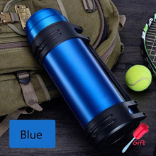 Load image into Gallery viewer, The Aqua Grail Thermo - Stainless Steel Double Walled Vacuum Thermos w Handle