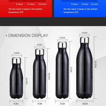 Load image into Gallery viewer, The Aqua Grail - Stainless Steel Double-Wall Vacuum Flask Soda-pop Style Water Bottle