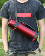 Load image into Gallery viewer, The Aqua Grail Thermo - Stainless Steel Double Walled Vacuum Thermos w Handle