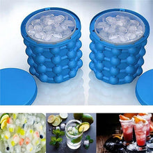 Load image into Gallery viewer, Silicone Ice Cube Maker Portable Bucket Cooler Space Saving Kitchen Freezer Tools