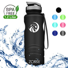 Load image into Gallery viewer, ZORRI Large 1.2 Litre (41oz) Sports Water Bottle