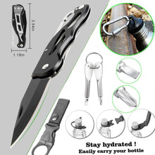 Load image into Gallery viewer, 18 IN 1 Outdoor Survival Wilderness Multi-function Adventure Kit Tactical Camping Travel Defense Equipment First Aid SOS Set