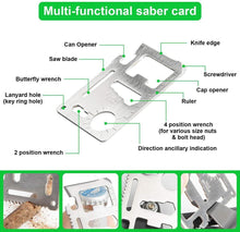 Load image into Gallery viewer, 18 IN 1 Outdoor Survival Wilderness Multi-function Adventure Kit Tactical Camping Travel Defense Equipment First Aid SOS Set