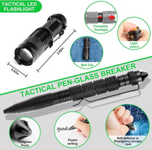 Load image into Gallery viewer, 18 IN 1 Outdoor Survival Wilderness Multi-function Adventure Kit Tactical Camping Travel Defense Equipment First Aid SOS Set