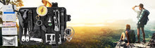 Load image into Gallery viewer, 18 IN 1 Outdoor Survival Wilderness Multi-function Adventure Kit Tactical Camping Travel Defense Equipment First Aid SOS Set