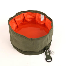 Load image into Gallery viewer, Featured:  Collapsible Pet Water / Food Bowl - Soft Travel Bowl for Dogs and Cats