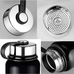 600ml / 1000ml / 1500ml JK Double Wall Stainless Steel Thermal Water Bottle Vacuum Flask