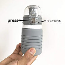 Load image into Gallery viewer, XeuLi - Folding Collapsible Silicone 16 fl oz / 500ML Water Bottle BPA-Free
