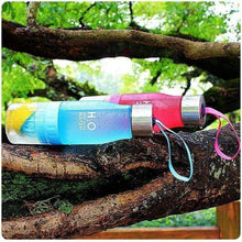 Load image into Gallery viewer, Transhome Creative Fruit Juice Infuser Water Bottle 650ml PBA-free Plastic