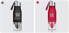 Load image into Gallery viewer, Transhome Creative Fruit Juice Infuser Water Bottle 650ml PBA-free Plastic