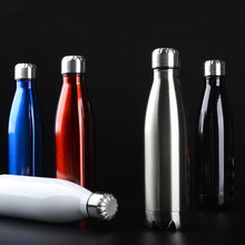 Load image into Gallery viewer, The Aqua Grail - Stainless Steel Double-Wall Vacuum Flask Soda-pop Style Water Bottle