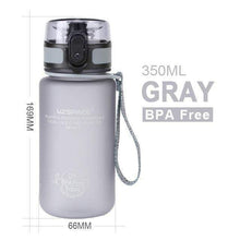 Load image into Gallery viewer, UZSPACE 350ml Sports Water Bottle Kid Eco-friendly Plastic Leak Proof Tour Bottle BPA Free