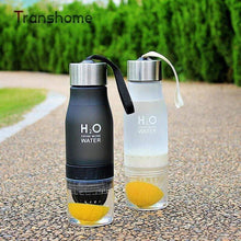 Load image into Gallery viewer, Transhome Creative Fruit Juice Infuser Water Bottle 650ml PBA-free Plastic