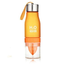 Load image into Gallery viewer, Transhome Creative Fruit Juice Infuser Water Bottle 650ml PBA-free Plastic