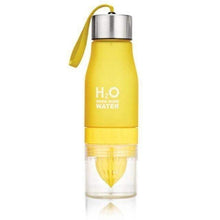 Load image into Gallery viewer, Transhome Creative Fruit Juice Infuser Water Bottle 650ml PBA-free Plastic
