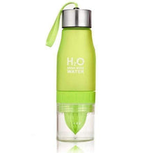 Load image into Gallery viewer, Transhome Creative Fruit Juice Infuser Water Bottle 650ml PBA-free Plastic
