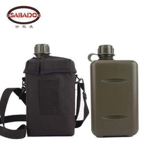 Load image into Gallery viewer, PBA-free Plastic Military Canteen 2L Capacity Choice of Skin for Maneuvers Camping Hiking Climbing