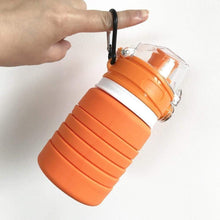 Load image into Gallery viewer, XeuLi - Folding Collapsible Silicone 16 fl oz / 500ML Water Bottle BPA-Free