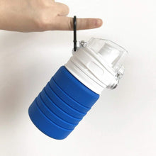 Load image into Gallery viewer, XeuLi - Folding Collapsible Silicone 16 fl oz / 500ML Water Bottle BPA-Free