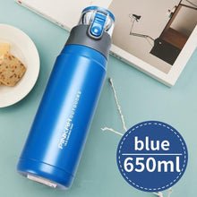 Load image into Gallery viewer, PINKAH 650ML Thermo Mug Stainless Steel Vacuum Flasks Sport Style Insulated Outdoor Water Bottle Thermos