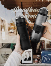 Load image into Gallery viewer, ZORRI -  400 to 1000ml - Sports Water Bottle BPA-Free Plastic Pop-top w Cleaning Brush*