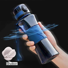 Load image into Gallery viewer, UZSPACE Shaker Sports Water Bottles Creative Drink Camping Tour My Bottle for Water 350/500ml Plastic Tritan Drinkware BPA Free