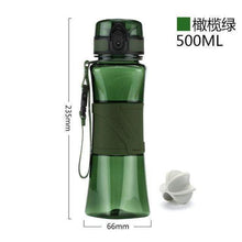 Load image into Gallery viewer, UZSPACE Shaker Sports Water Bottles Creative Drink Camping Tour My Bottle for Water 350/500ml Plastic Tritan Drinkware BPA Free