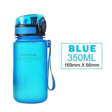 Load image into Gallery viewer, UZSPACE 350ML Water bottles Kids Cartoon Lovely Eco-friendly Plastic Shaker Sports Drink My Bottle Portable leakproof Drinkware