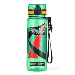 New UZSPACE Plastic Sport Water Bottles Large Capacity male Portable Creative Trend Kettle Outdoor fitness Space Bottle BPA Free