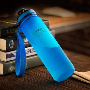 UZSPACE Water Bottle 22oz/650ml 34oz/1L Capacity PBA-Free Plastic