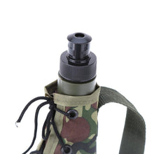 Load image into Gallery viewer, 750ml Wine Skin Bota Botha Bag Water Bottle Outdoor Camping Camouflage Canteen