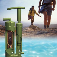 Load image into Gallery viewer, OUTAD Portable Camp Water Filter with Purify Pump and Storage Box For Outdoor Survival Hiking