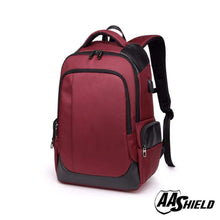 Load image into Gallery viewer, AA Shield - Bullet Proof School Safety Backpack Bag - RED - NIJ IIIA 3A Plate Panel Insert