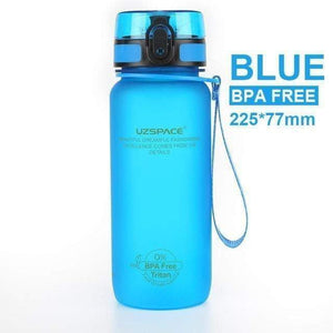 Uzspace 650ml Pop-top Sport Water Bottle Leak-proof BPA-Free Plastic