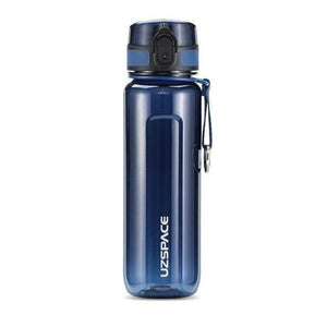 UZSPACE Sport Water Bottle 400/500/800/1000ml Portable Leakproof Outdoor Bicycle Shaker Fruit Tea Infuse Drink Bottle For Water Plastic BPA Free